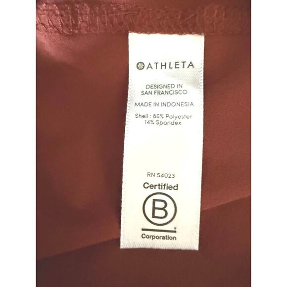 Athleta Skyline Pant II Cognac Brown Womens Size 0 - Picture 8 of 10